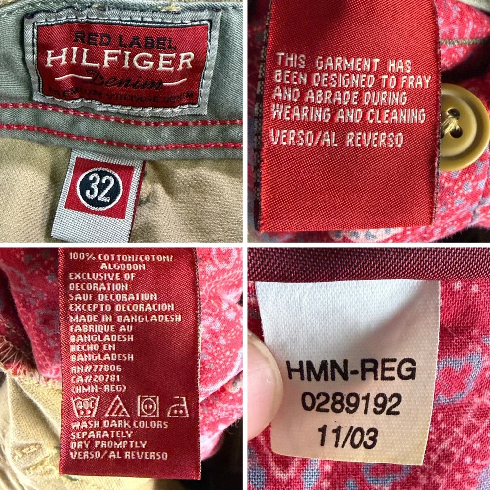 Tommy Hilfiger hilfiger red
